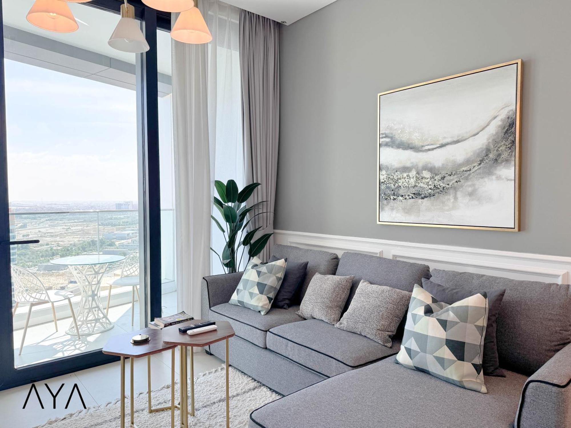 Jumeirah Gate Tower 1 - Stylish Apartment With Pool & City Views Dubai Bagian luar foto