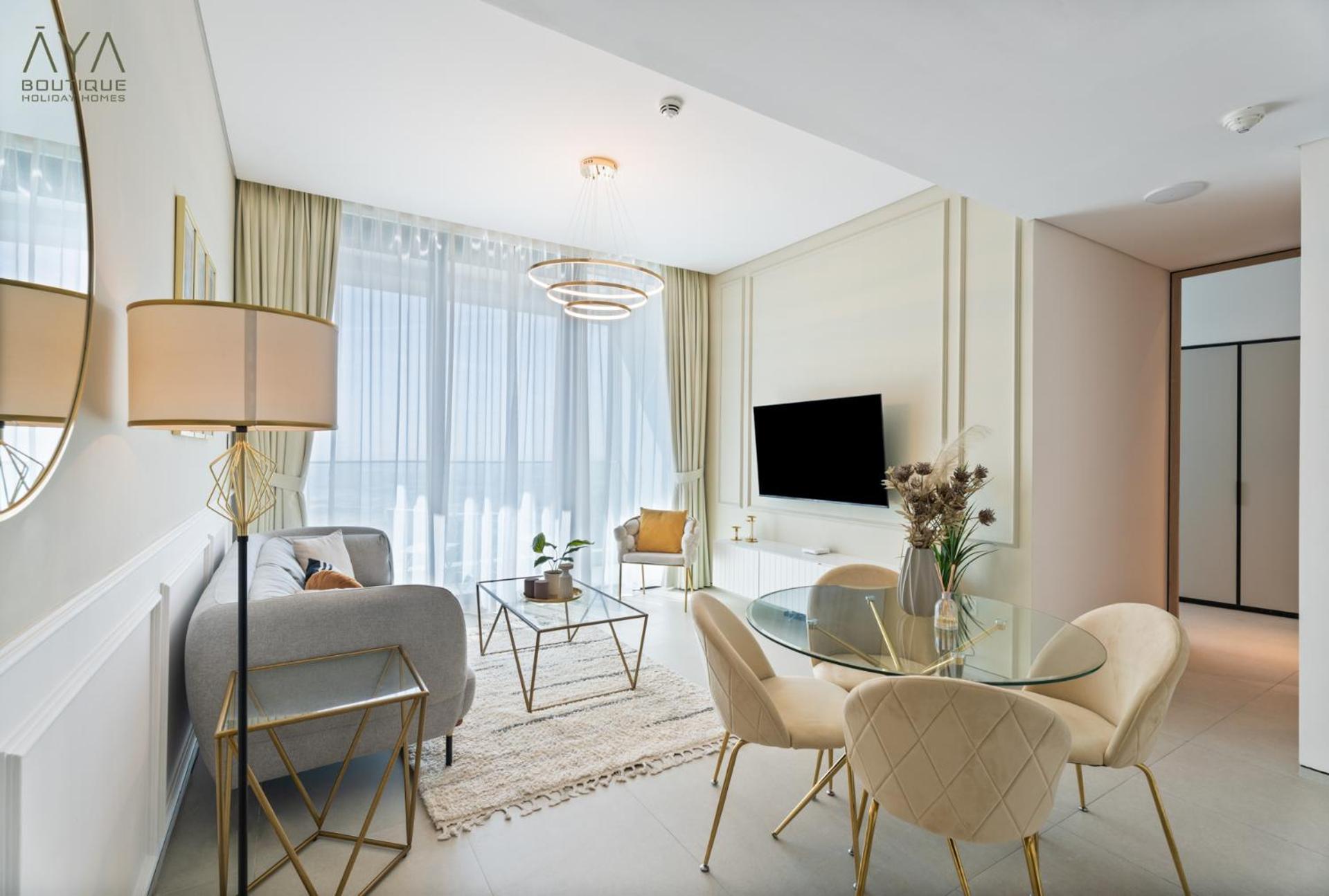 Jumeirah Gate Tower 1 - Stylish Apartment With Pool & City Views Dubai Bagian luar foto