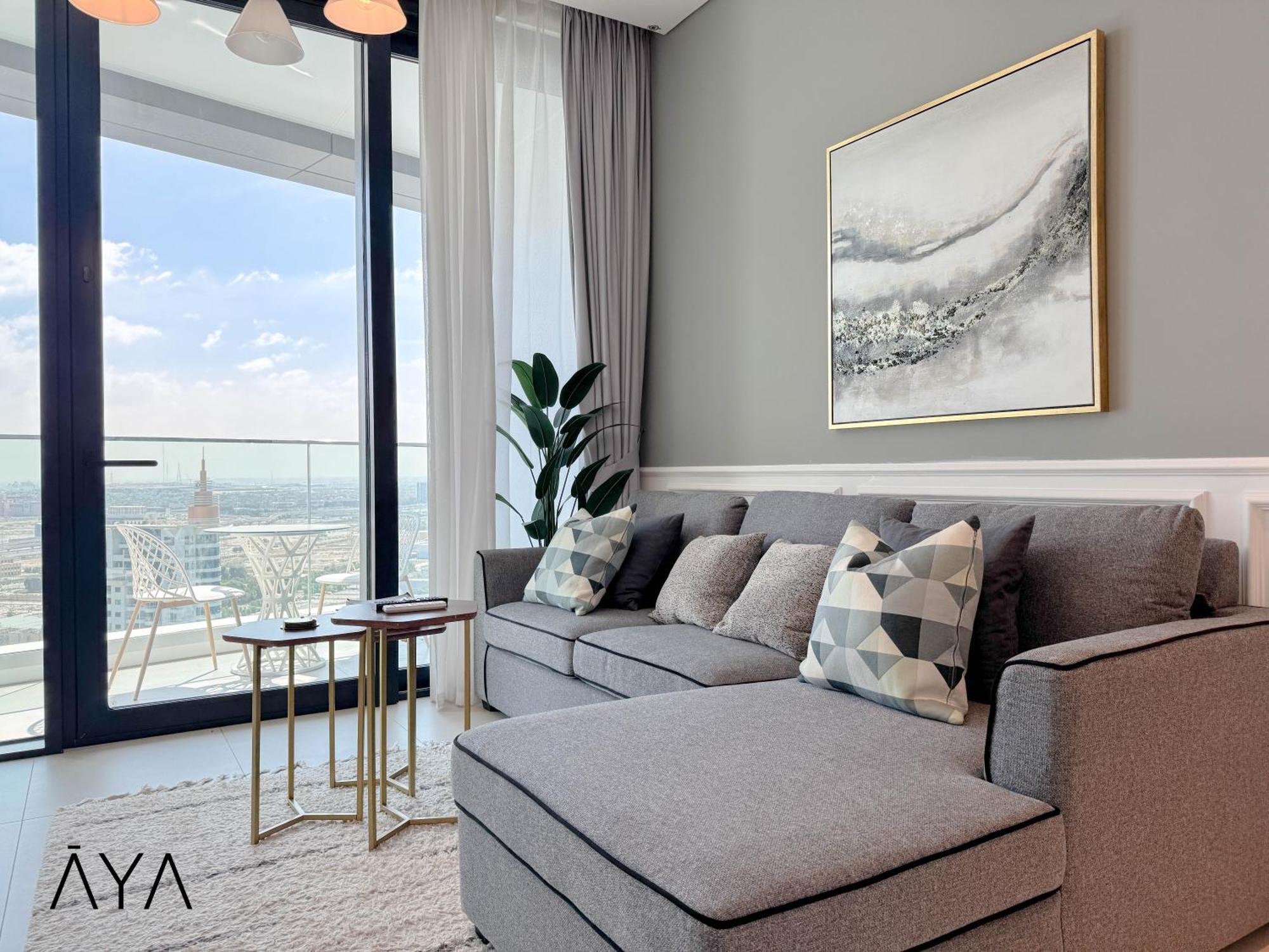 Jumeirah Gate Tower 1 - Stylish Apartment With Pool & City Views Dubai Bagian luar foto