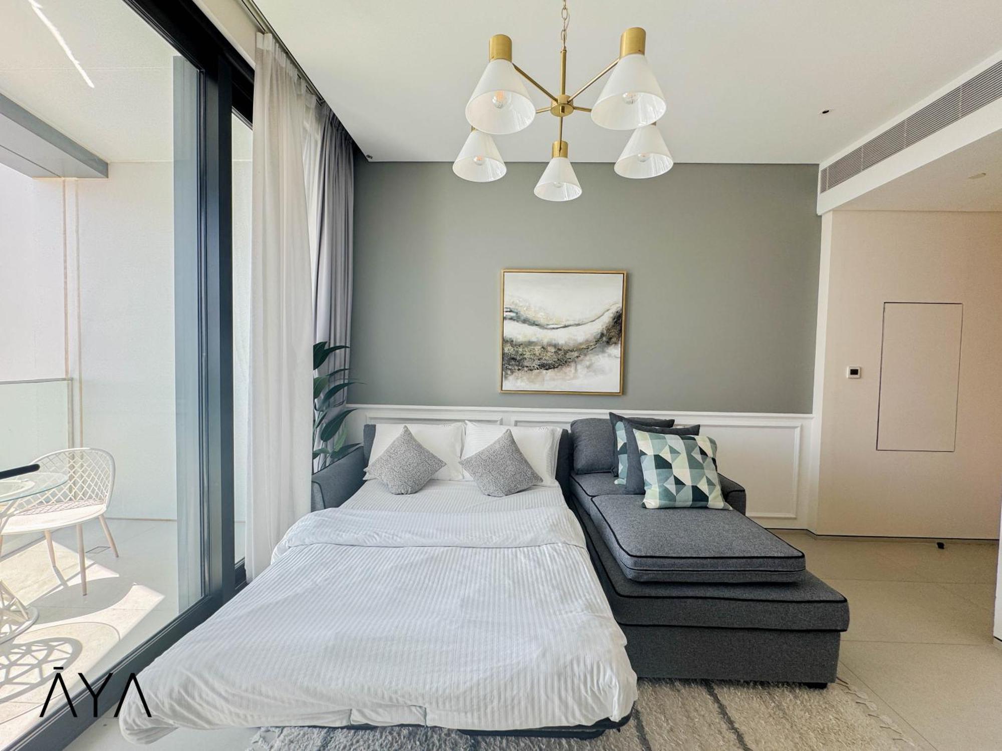 Jumeirah Gate Tower 1 - Stylish Apartment With Pool & City Views Dubai Bagian luar foto